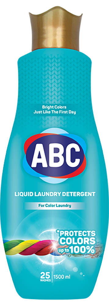 ABC ТЕЧЕН ПРАХ ЗА ПРАНЕ 1,5л. Color