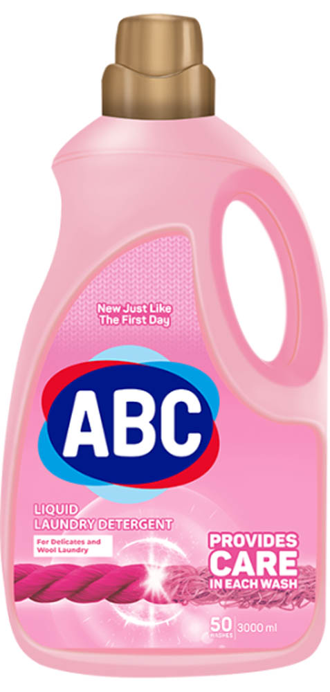 ABC ТЕЧЕН ПРАХ ЗА ПРАНЕ 3л.Delicates and Wool Laundry