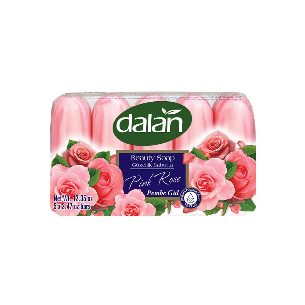 DALAN Beauty Soap 5x70gr. Pink Rose