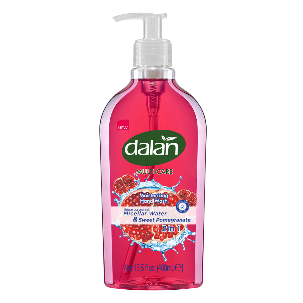 DALAN хидратиращ течен сапун 400мл. Pomegranate