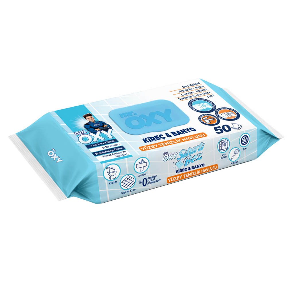 Mr.OXY почистващи кърпи за баня