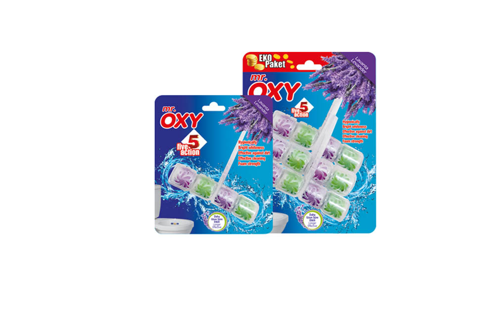 Mr. OXY WC топчета за тоалетна чиния Lavender