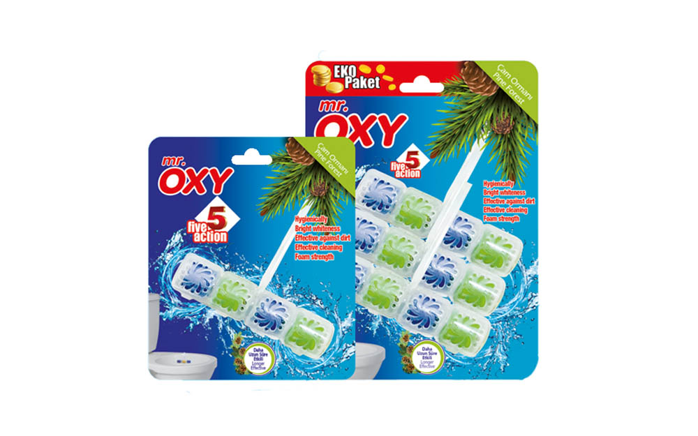 Mr. OXY WC топчета за тоалетна чиния Pine