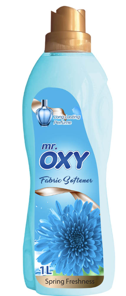 Mr. OXY soft 1л. Омекотител за дрехи Spring Freshness