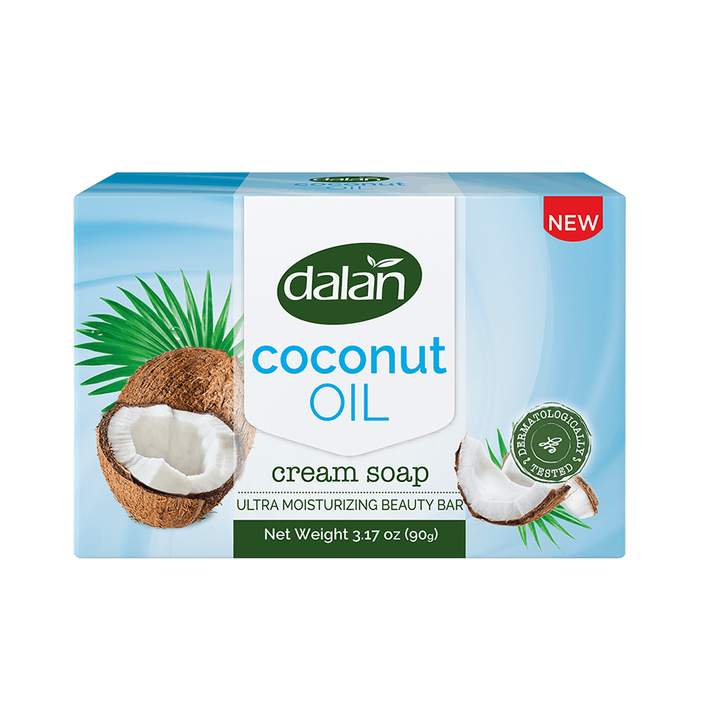 Dalan cream soap 90гр. Coconut Oil