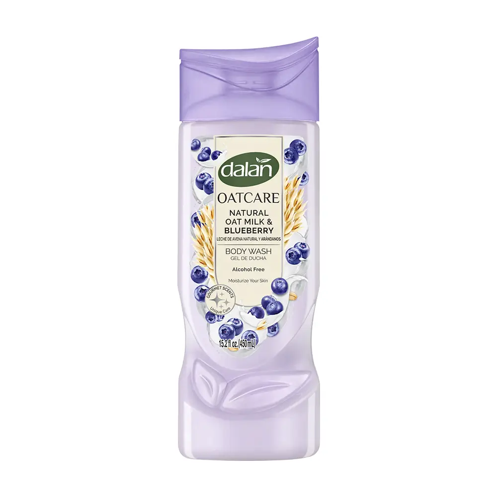 Dalan душ гел 450мл. Oatcare Milk Blueberry