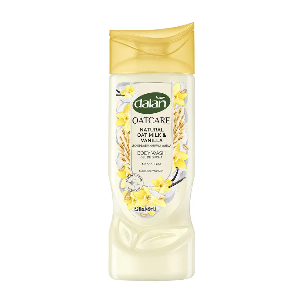 Dalan душ гел 450мл. Oatcare Milk Vanilya